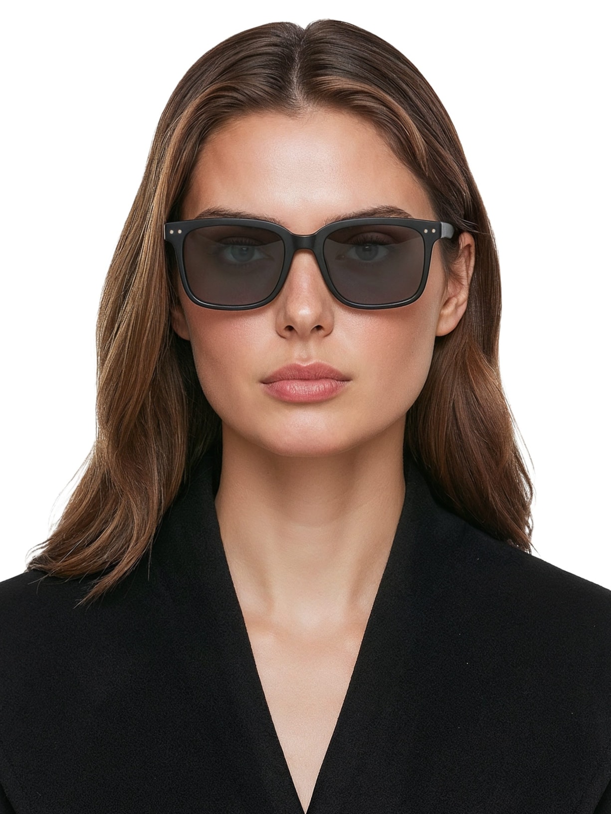 Óculos Unissex L Sun Large Retangular Preto Izipizi