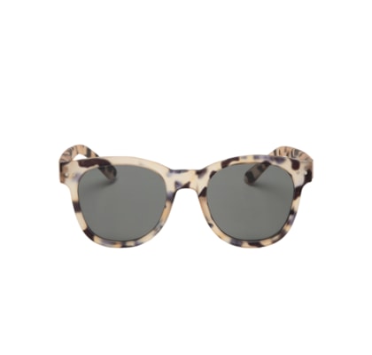 Óculos Unissex N Sun Oversized Trapeze - Bege