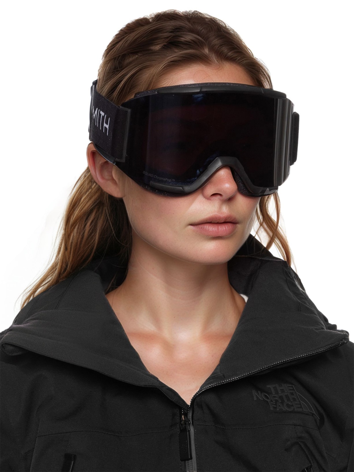 Óculos Unissex Smith Squad Chromapop Sun Fog-X Airflow Preto Smith