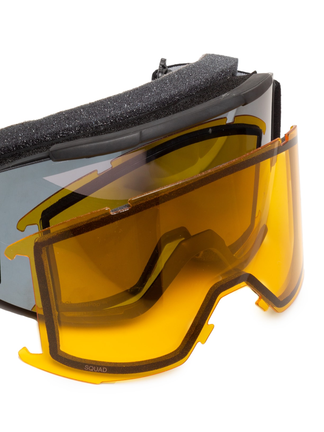 Óculos Unissex Smith Squad Chromapop Sun Fog-X Airflow Preto Smith