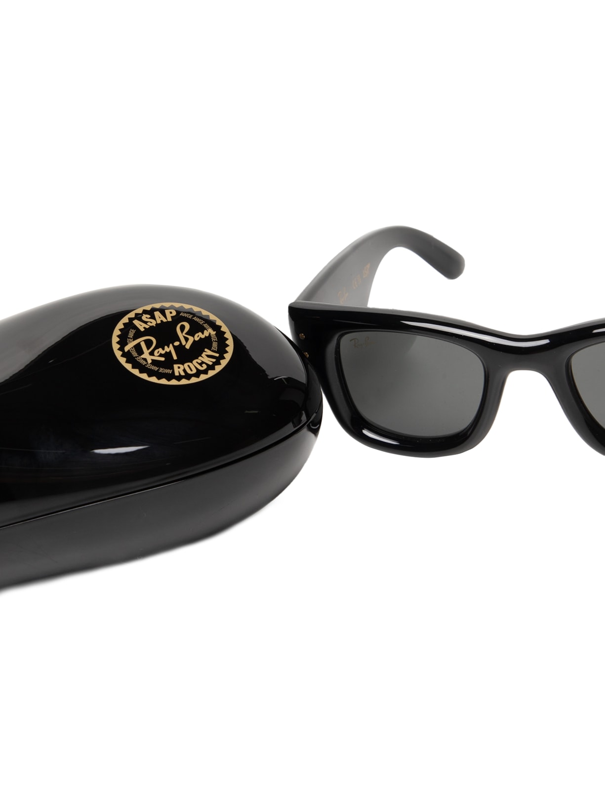 Óculos Unissex Wayfarer Puffer Preto Ray-ban