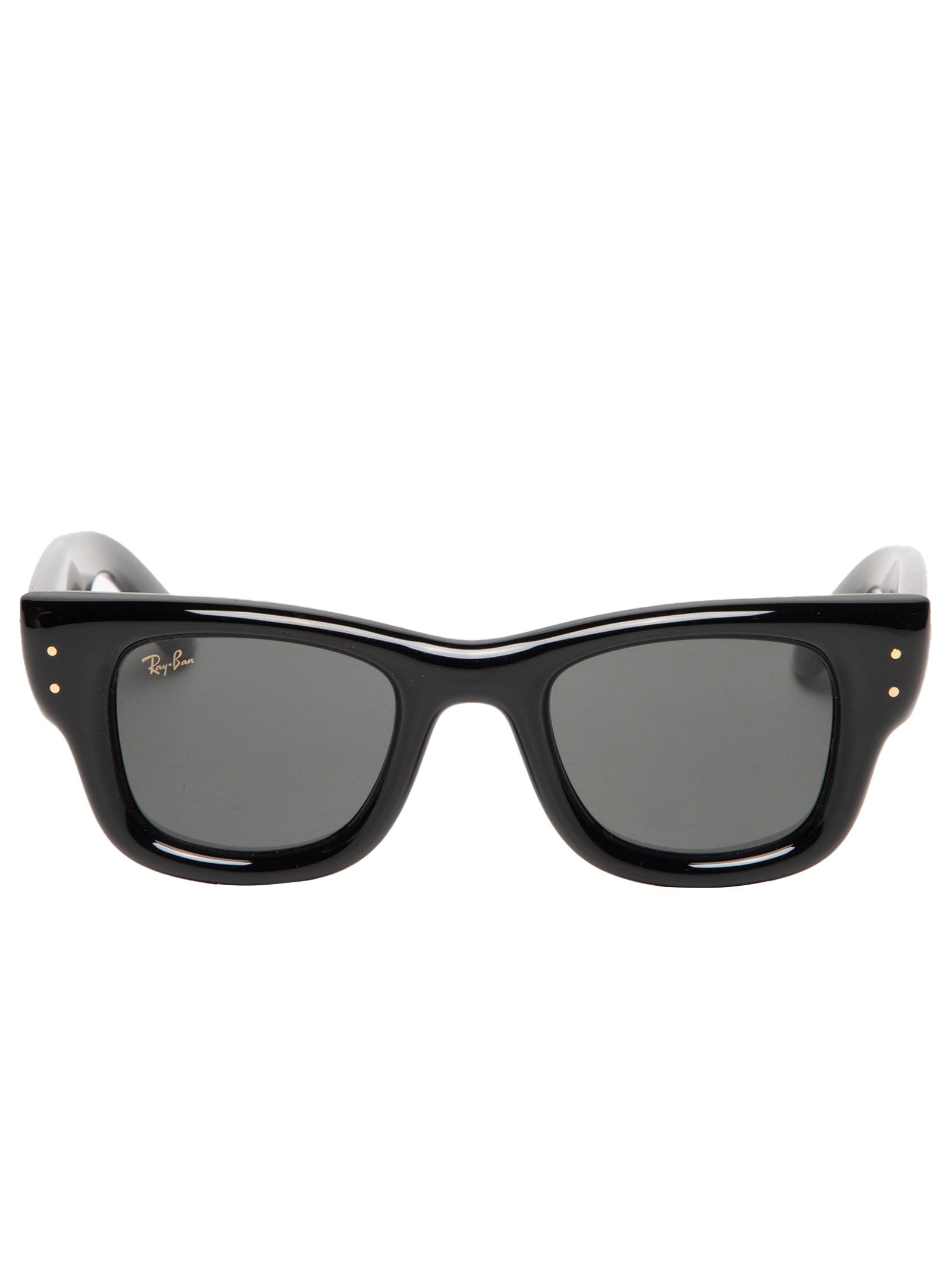 Óculos Unissex Wayfarer Puffer - Preto - Ray-Ban