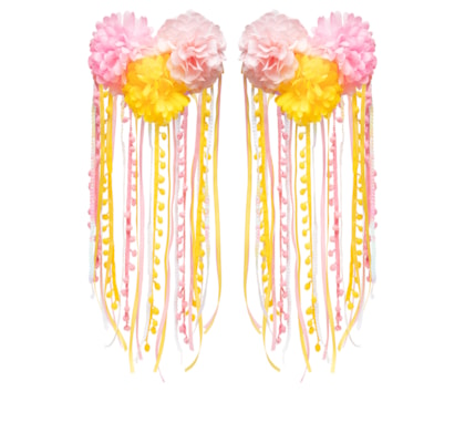 Ombreira Feminina Carnaval Tropical - Amarelo