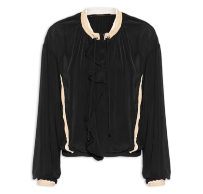 Overtop Feminino Trio - Preto