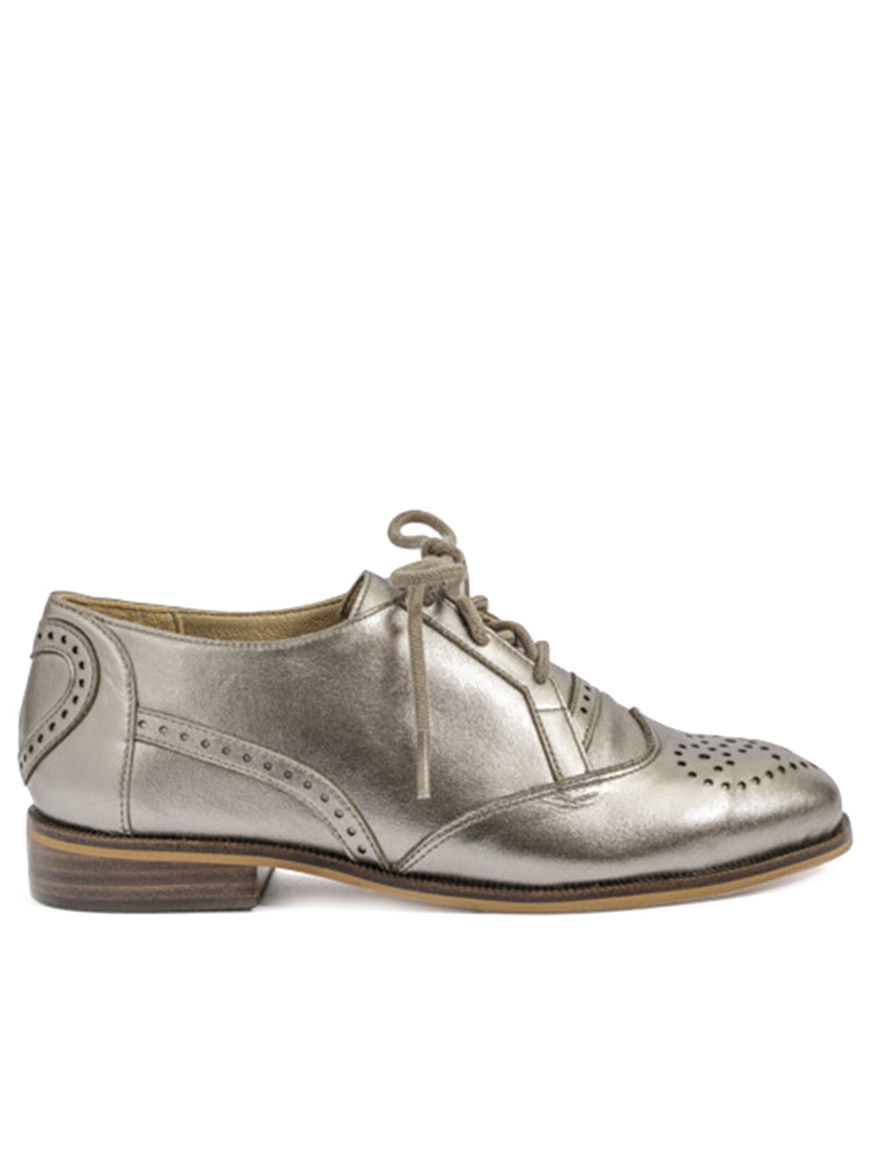 Oxford Claire Prata Velho Pura