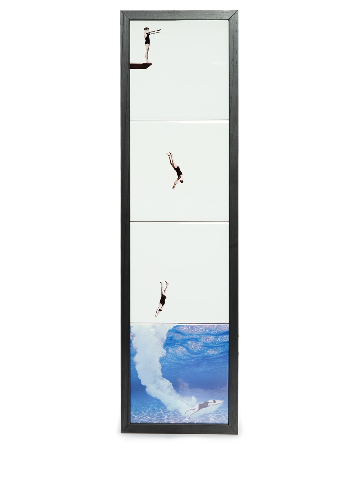 Painel 4 Azulejos Mergulho Horizontal