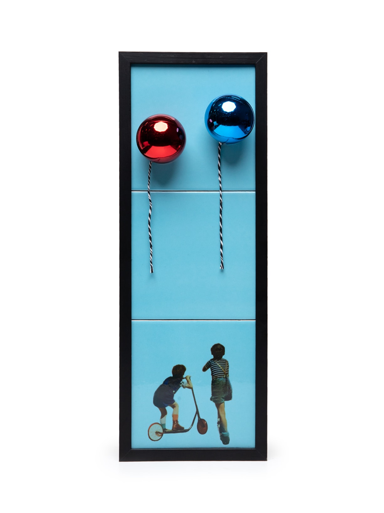 Painel Meninos Patinete - Azul