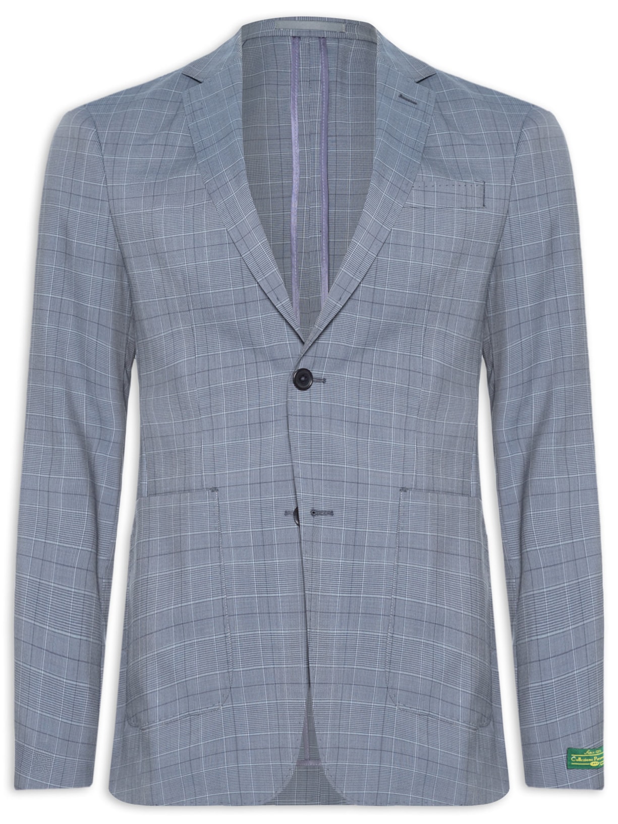 Paletó Masculino Super 120 Sem Forro - Azul