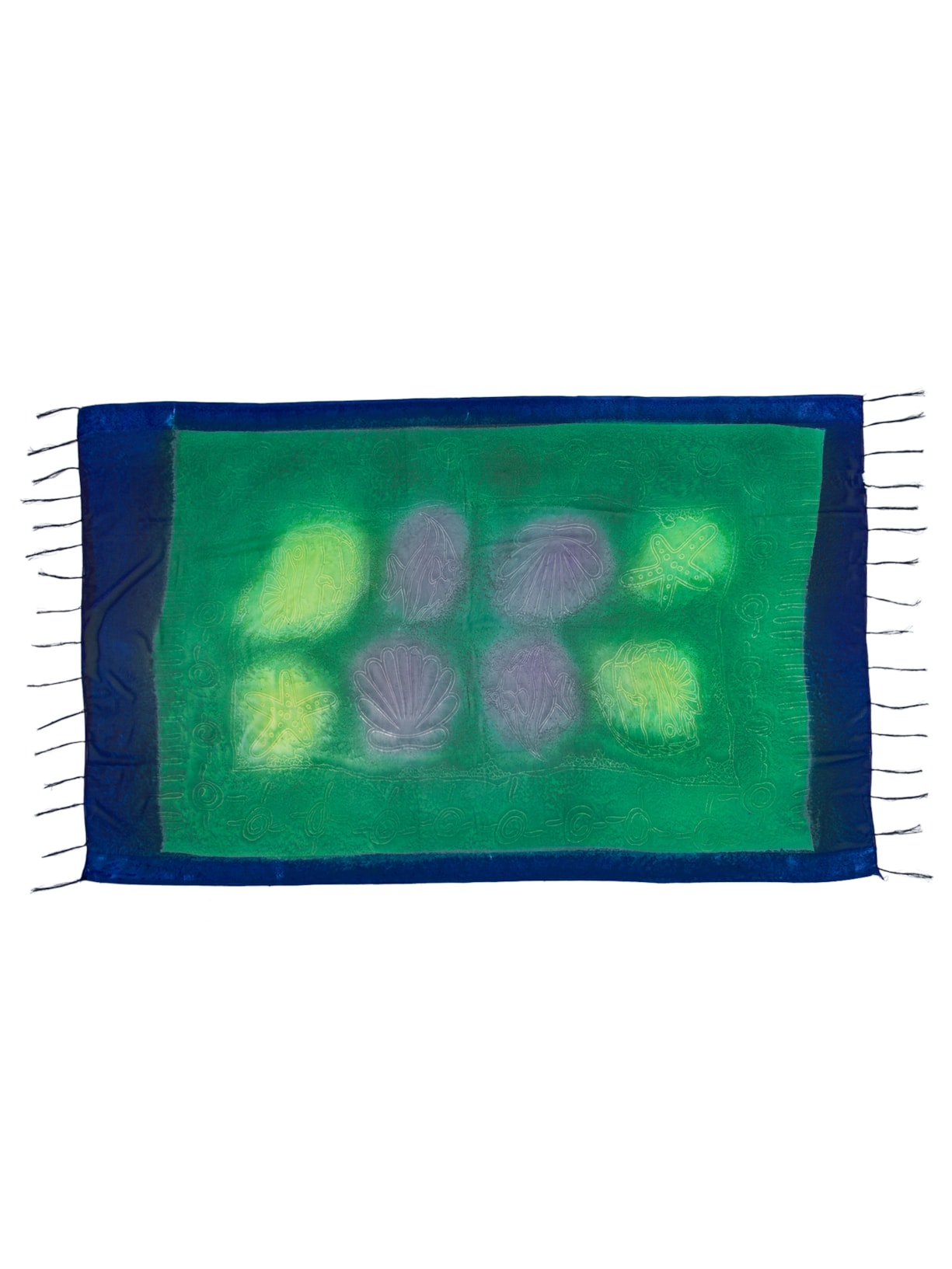 Panneaux Chiffon Jacquard Verde '2Essential