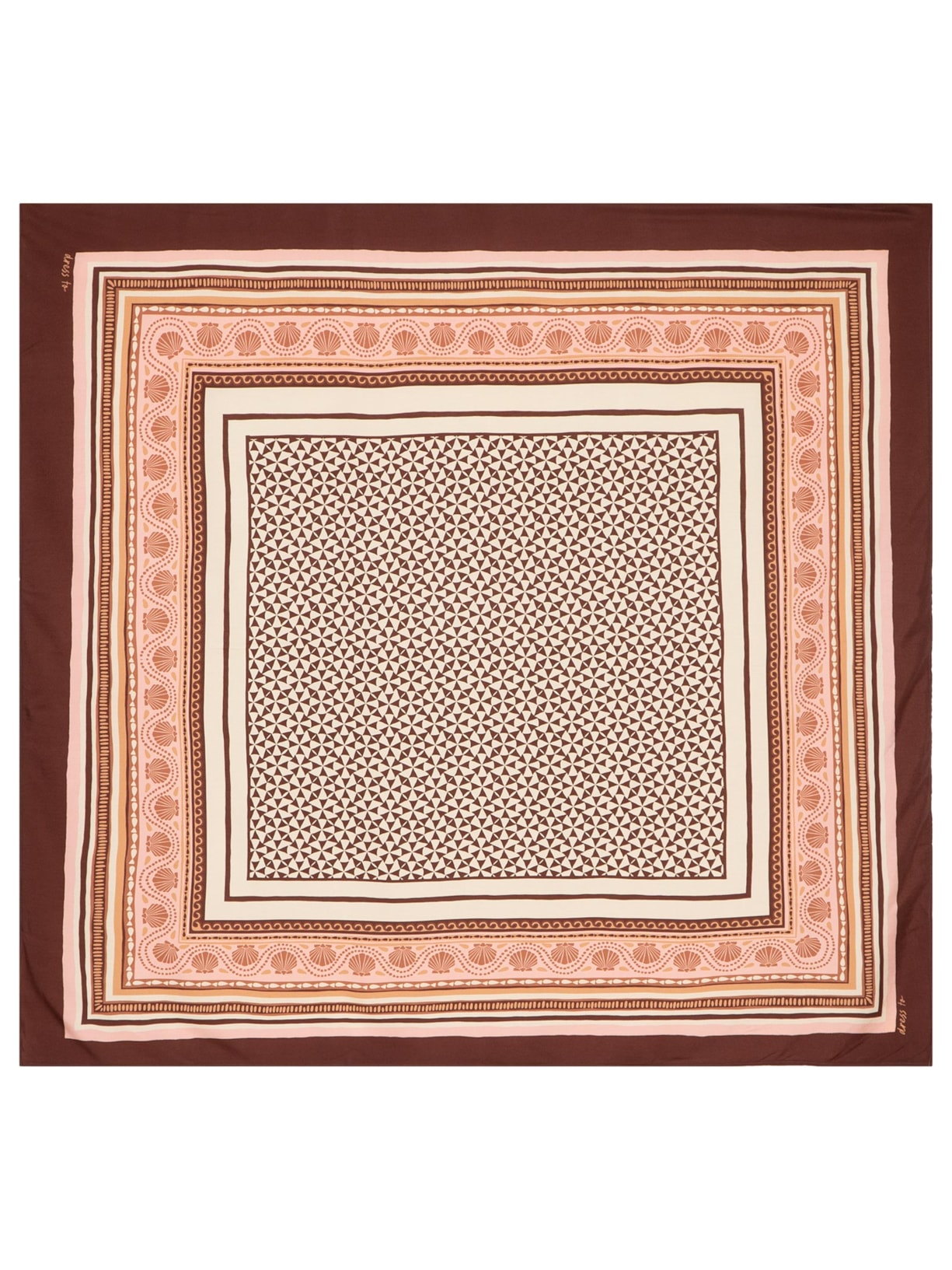 Panneaux Feminino Estampa Luz De Verão - Marrom