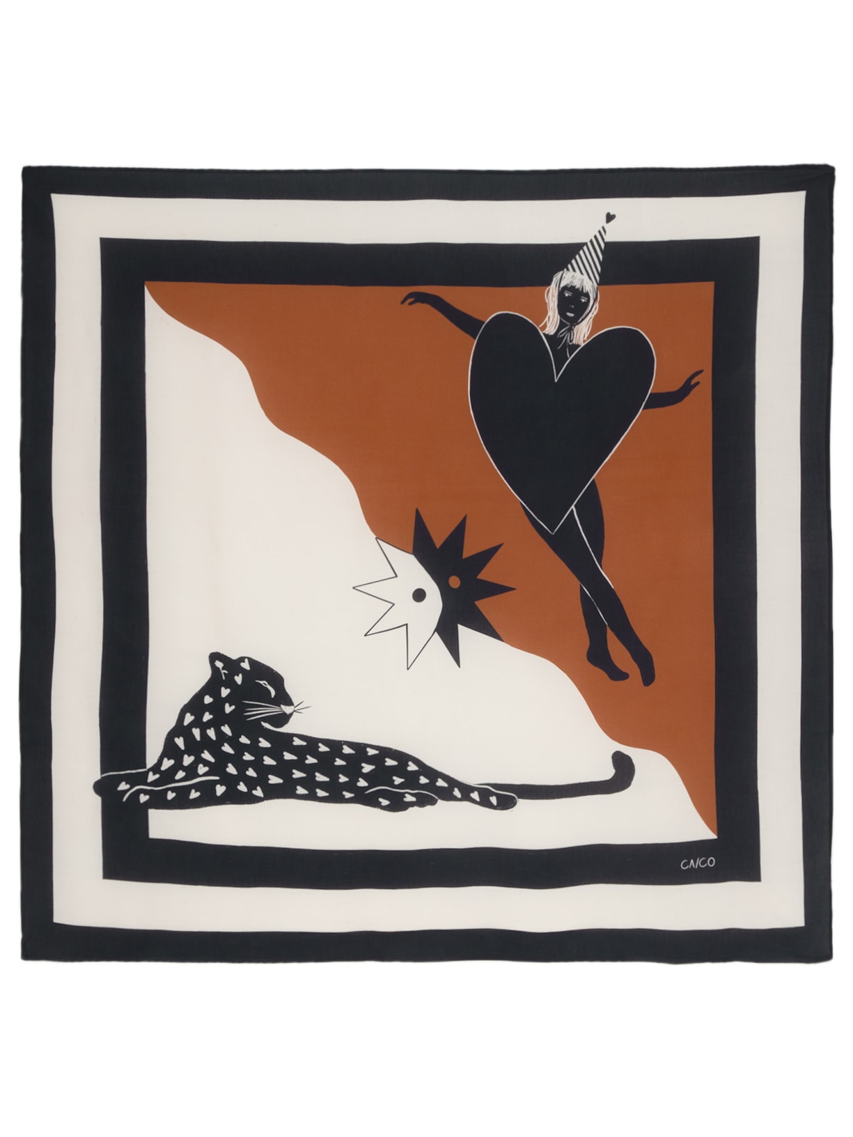 Panneaux Feminino Yan Yang - Marrom