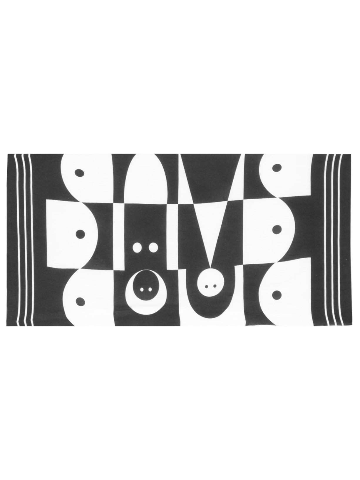 Panneaux Geometric - Preto