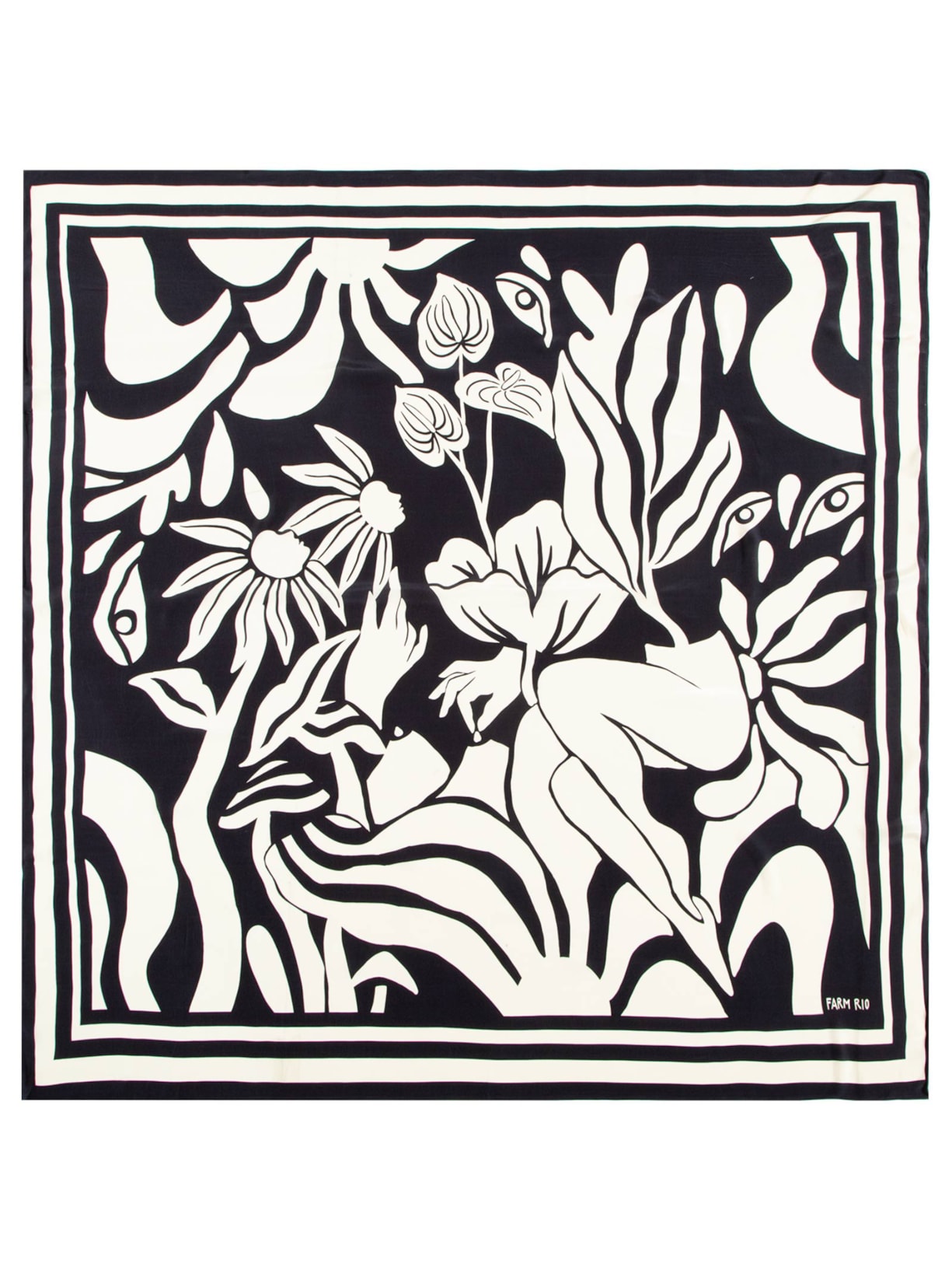 Panneaux Jardim Surreal - Preto