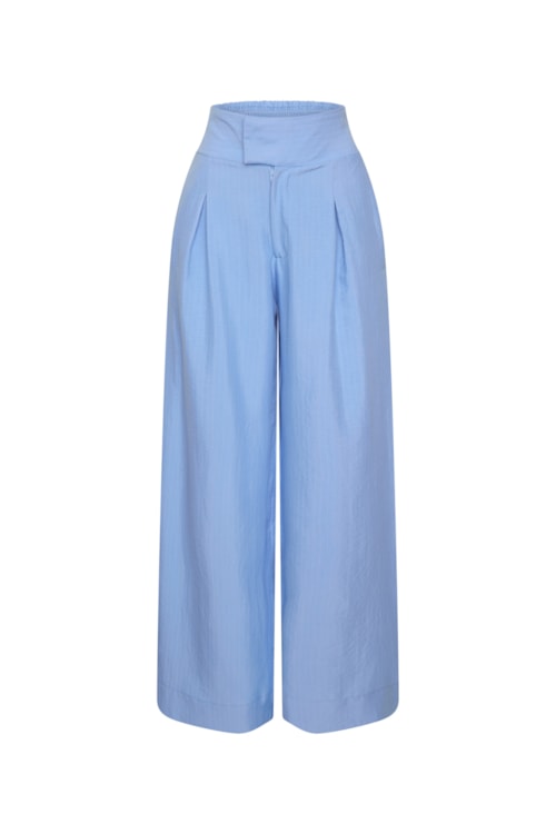 Pantalona Risca De Giz - Azul
