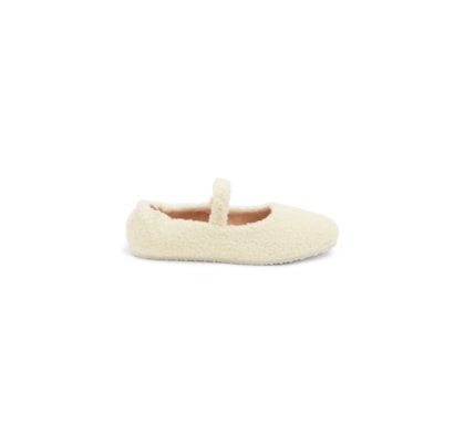 Pantufa Com Efeito Soft - Off-White