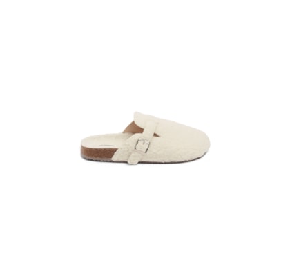 Pantufa Com Efeito Soft - Off-White