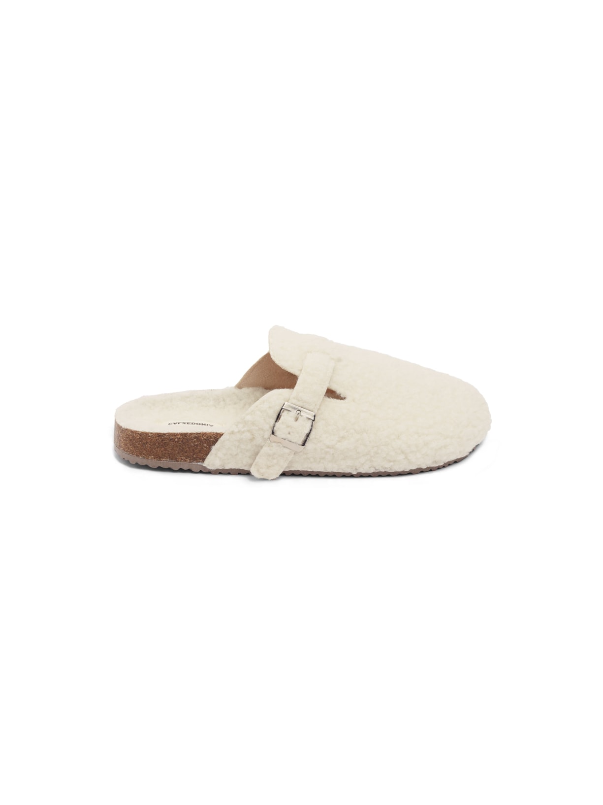 Pantufa Com Efeito Soft - Off-White