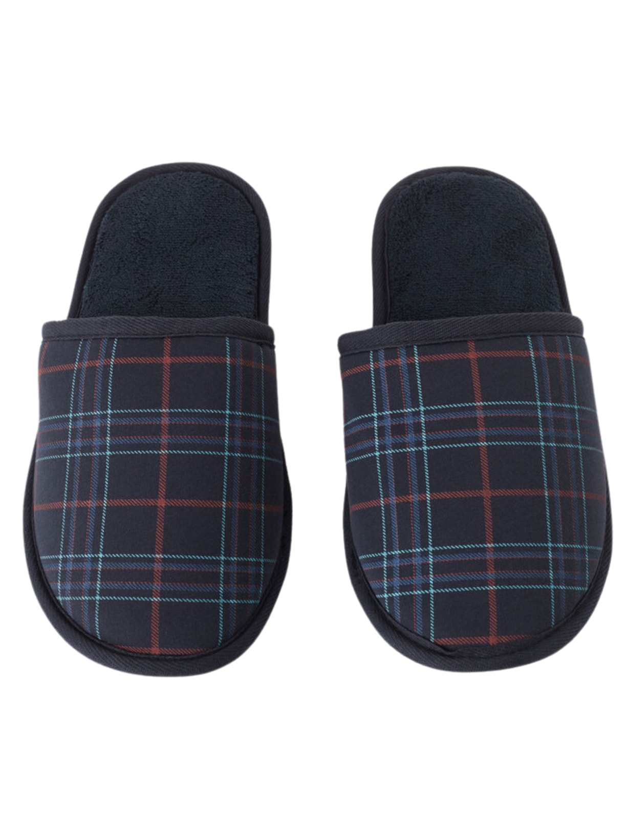 Pantufa Xadrez Azul Intimissimi