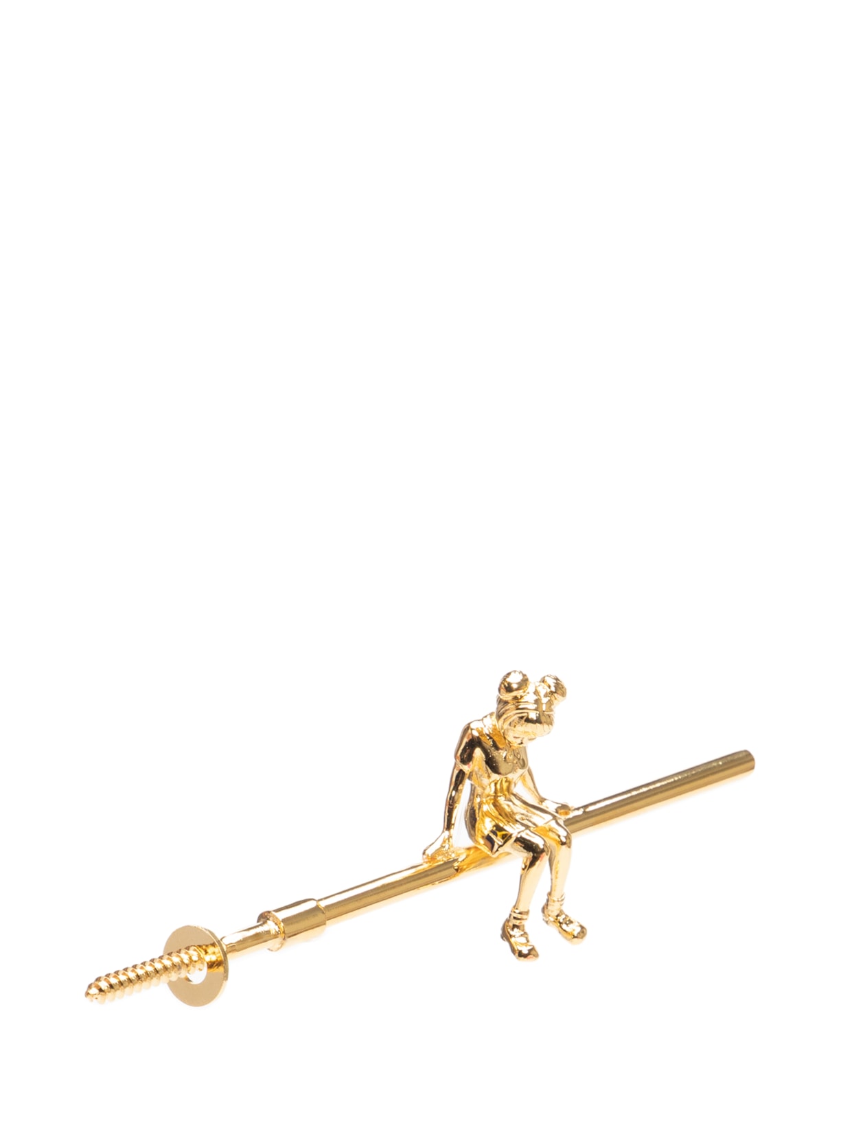 Parafuso Menina Sentada Em Metal 1 Peça Ouro Nara Ota Design