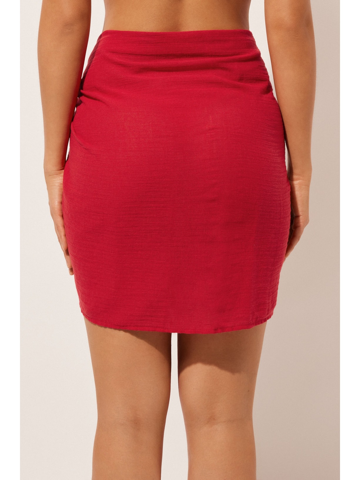 Pareô Curto Vermelho Calzedonia