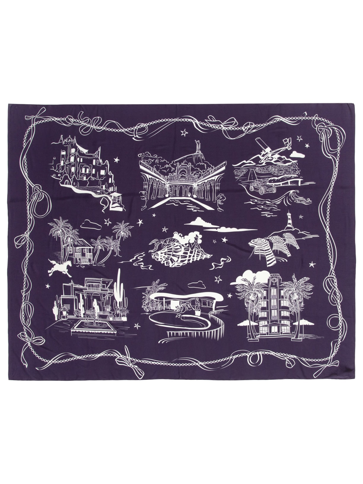 Pareô Tahiti Azul Jo De Mer