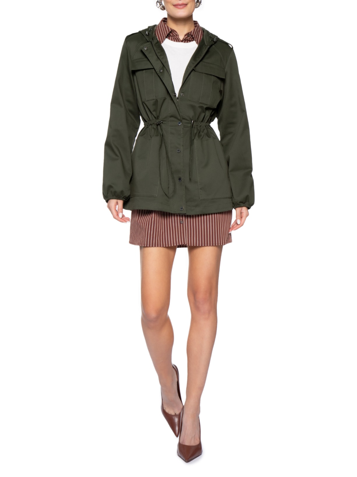 Parka Feminina Amora Verde Le Lis