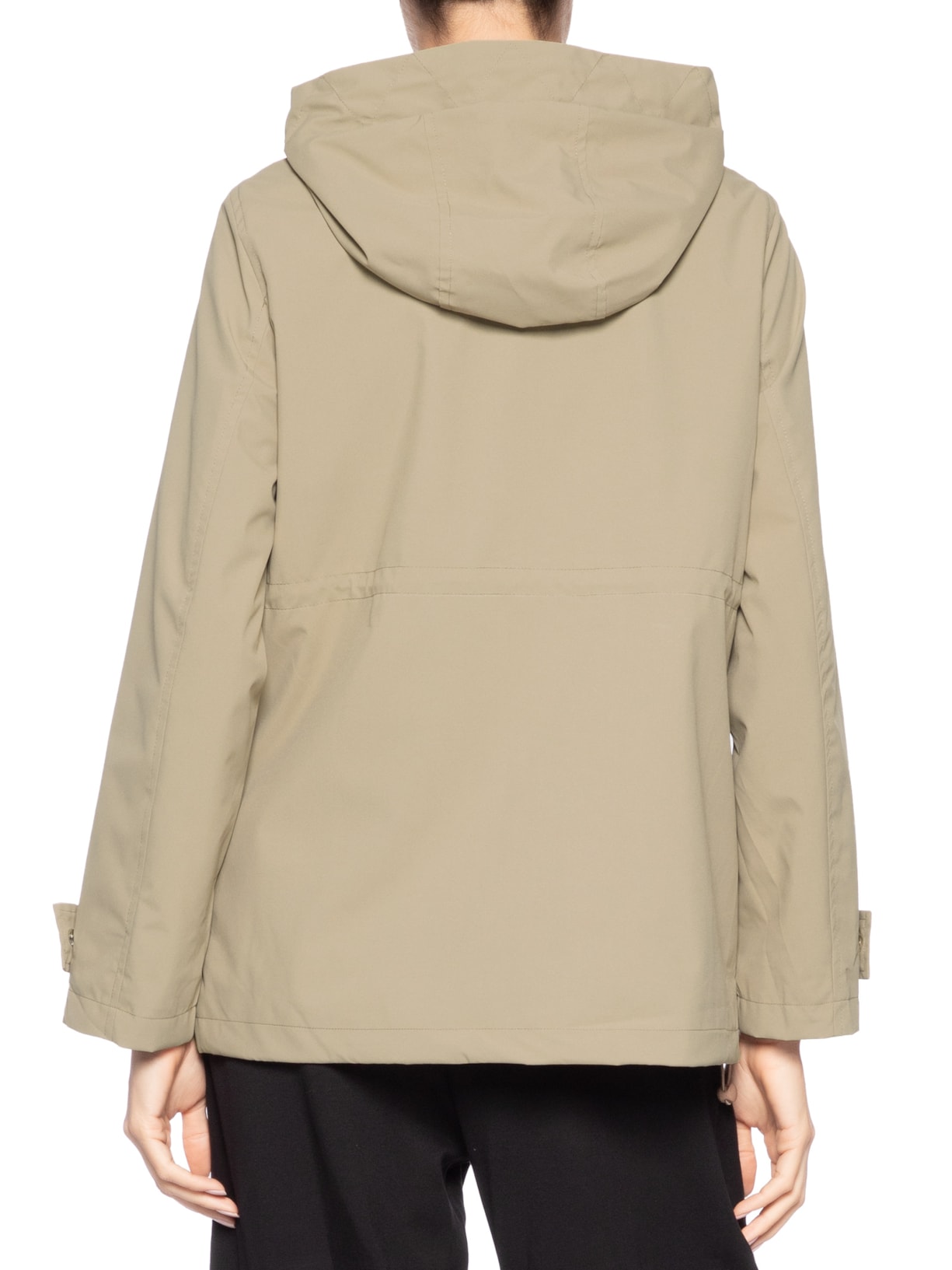 Parka Feminina com Gorro – Bege Basiq