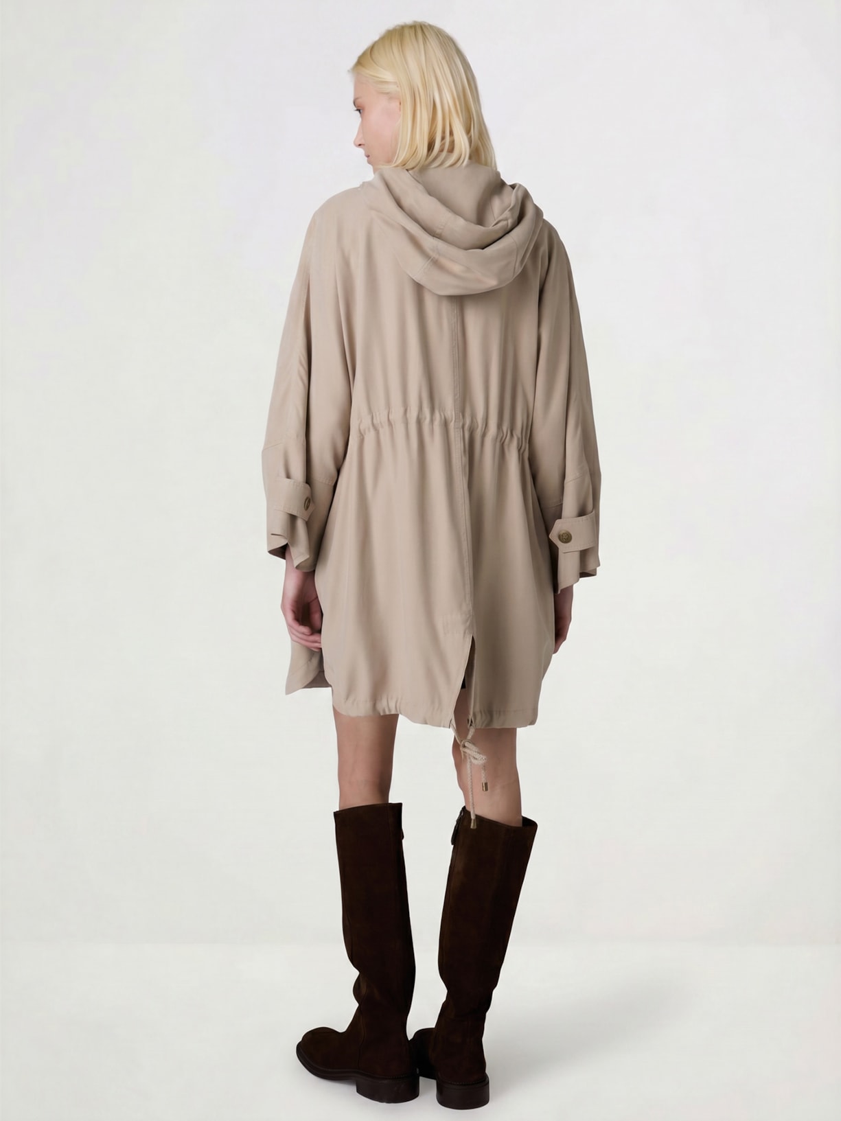 Parka Feminina Holmes I26 Bege Mixed