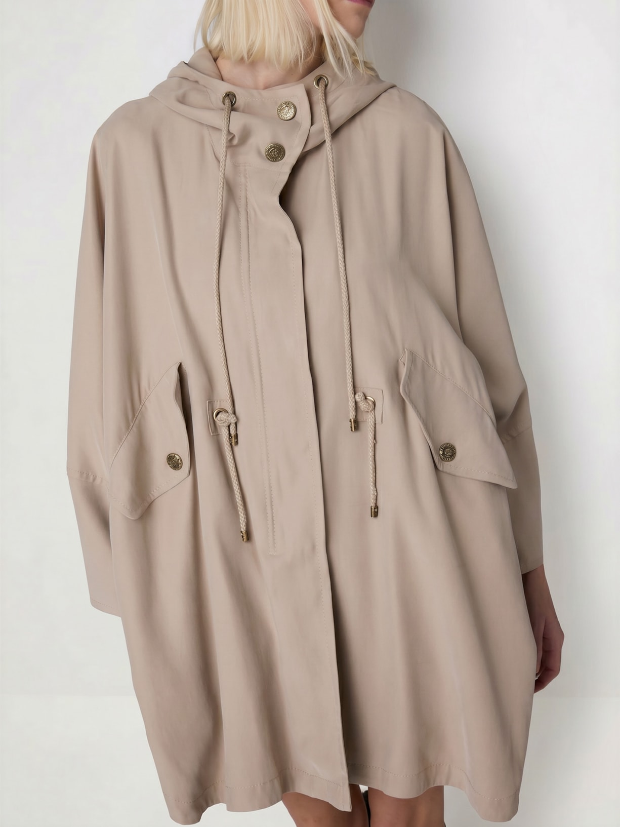 Parka Feminina Holmes I26 Bege Mixed