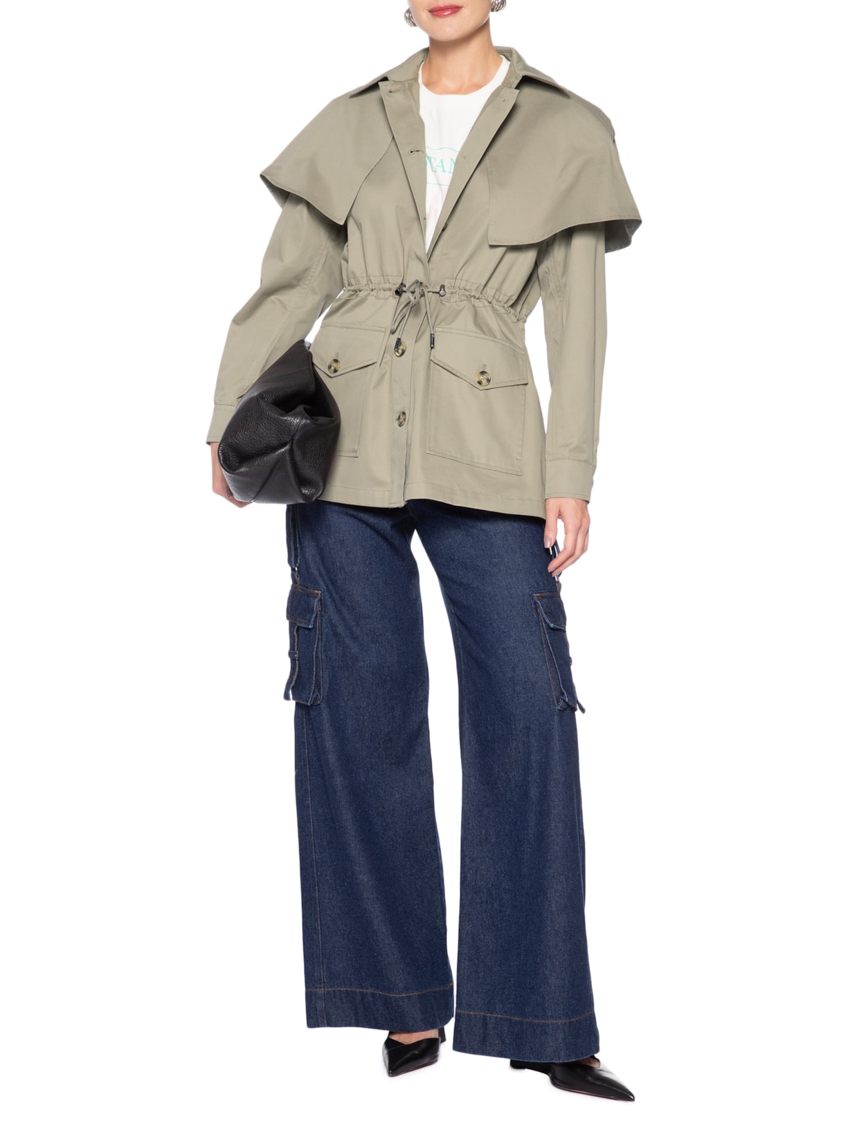 Parka Feminina Noeli Cinza Le Lis