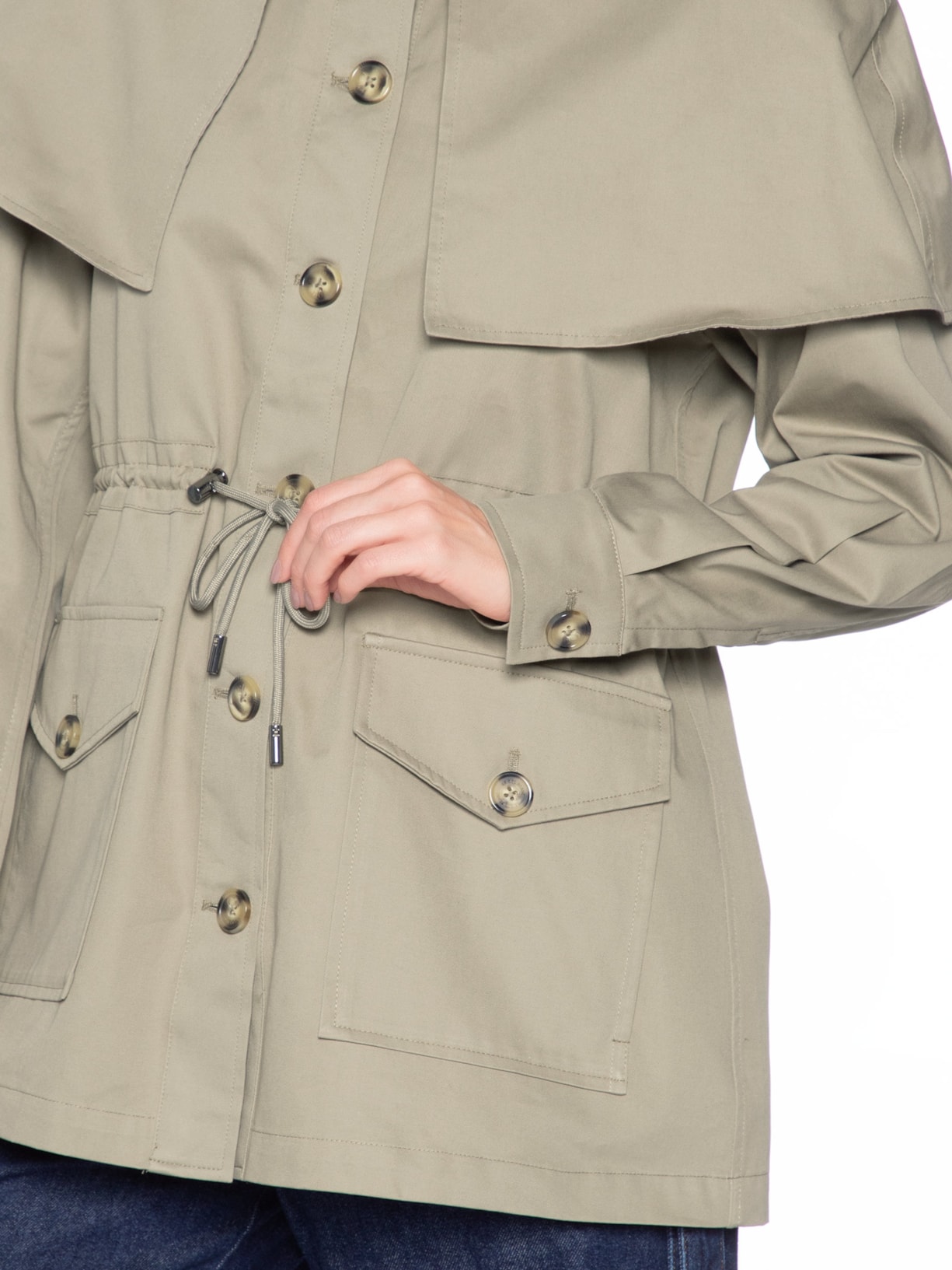 Parka Feminina Noeli Cinza Le Lis