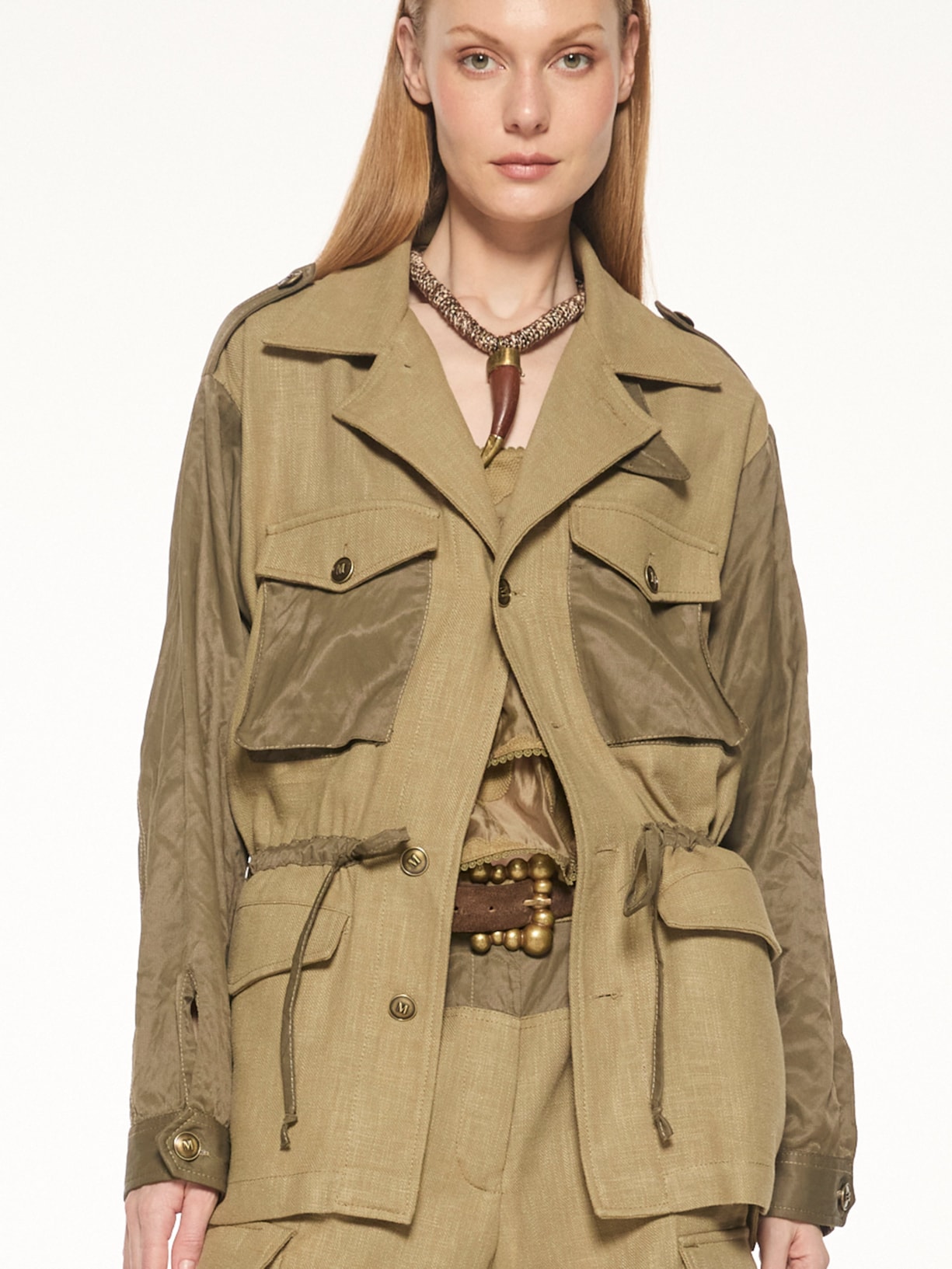 Parka Feminina Rolly V27 Verde Mixed