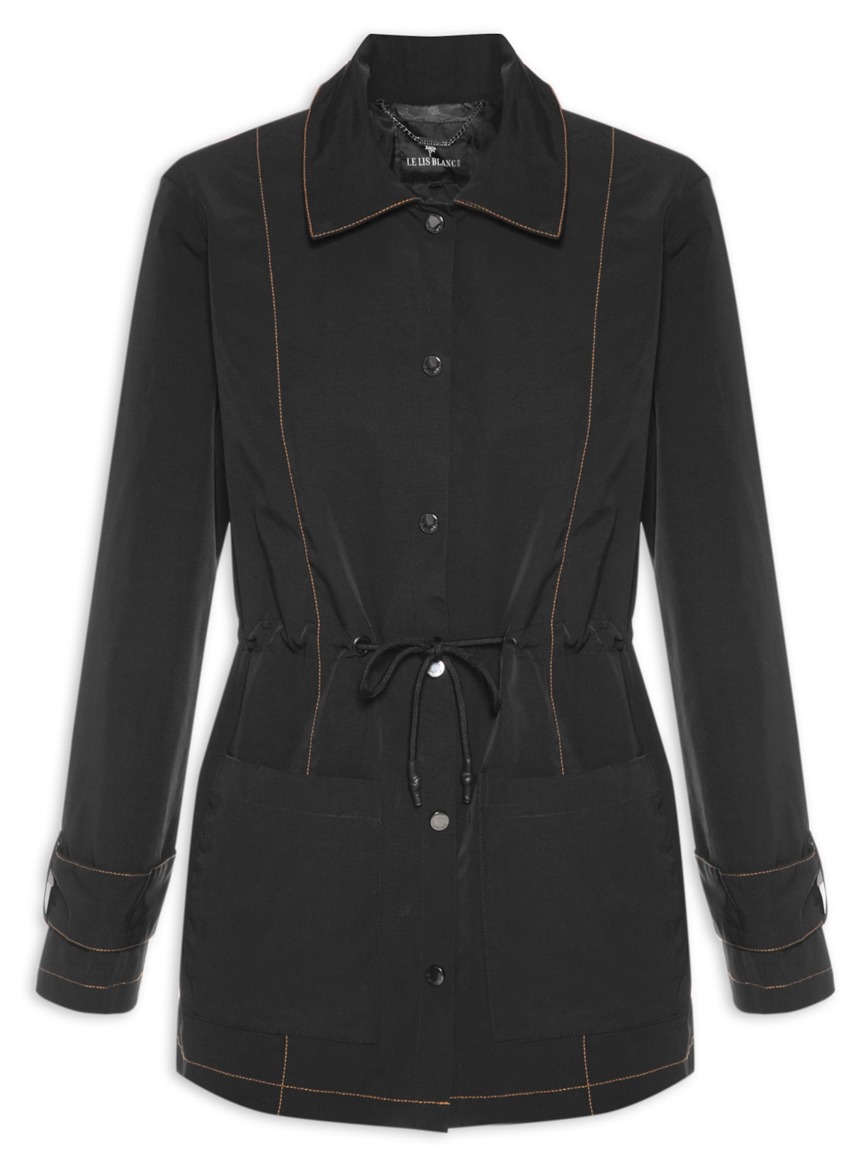 Parka Feminina Sandra - Preto