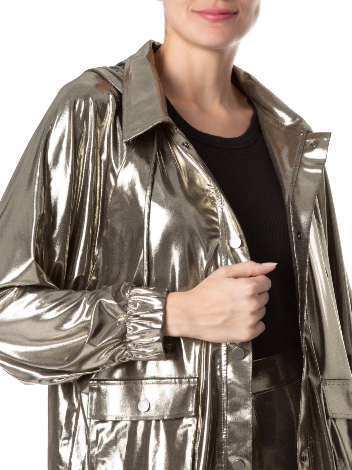 Parka Feminina Star Prata Twenty Four Seven