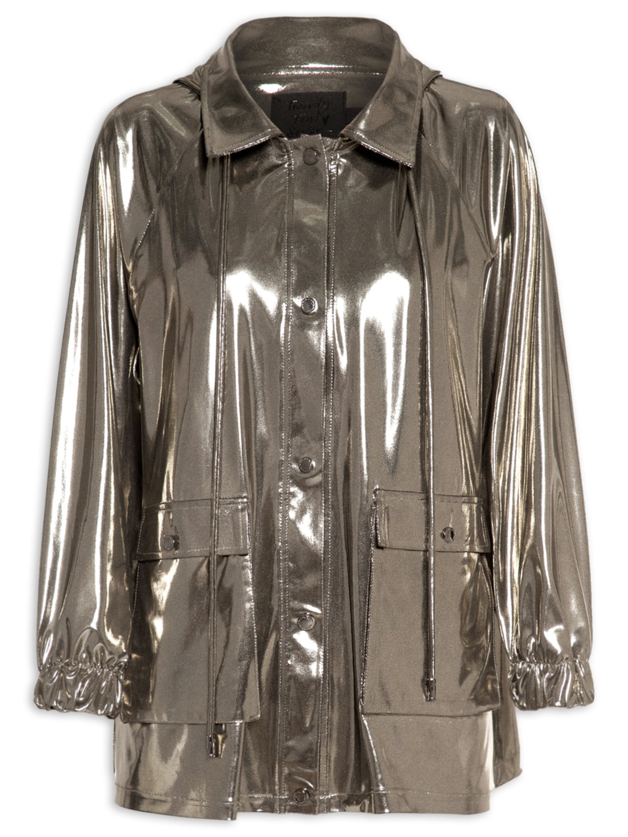 Parka Feminina Star Prata Twenty Four Seven