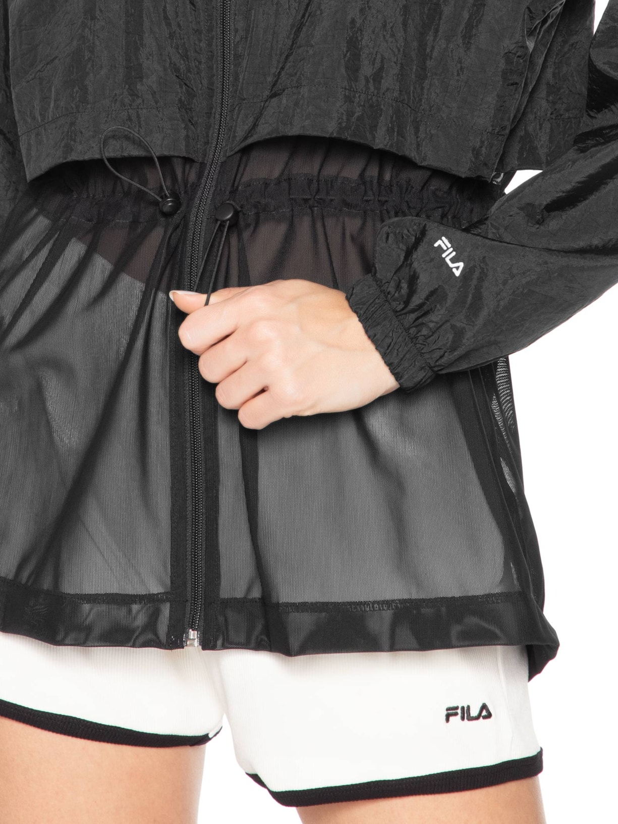Parka Feminina Tennis Club Preto Fila