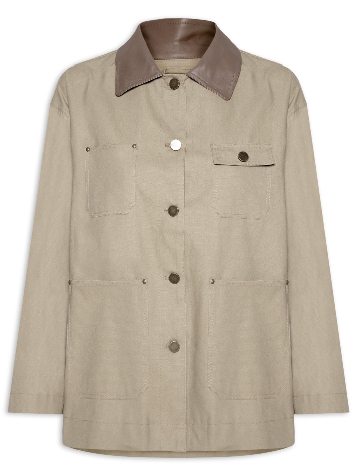Parka Feminina Utilitária – Verde Maria Filó
