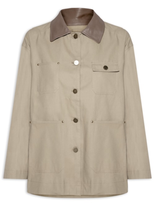 Parka Feminina Utilitária – Verde