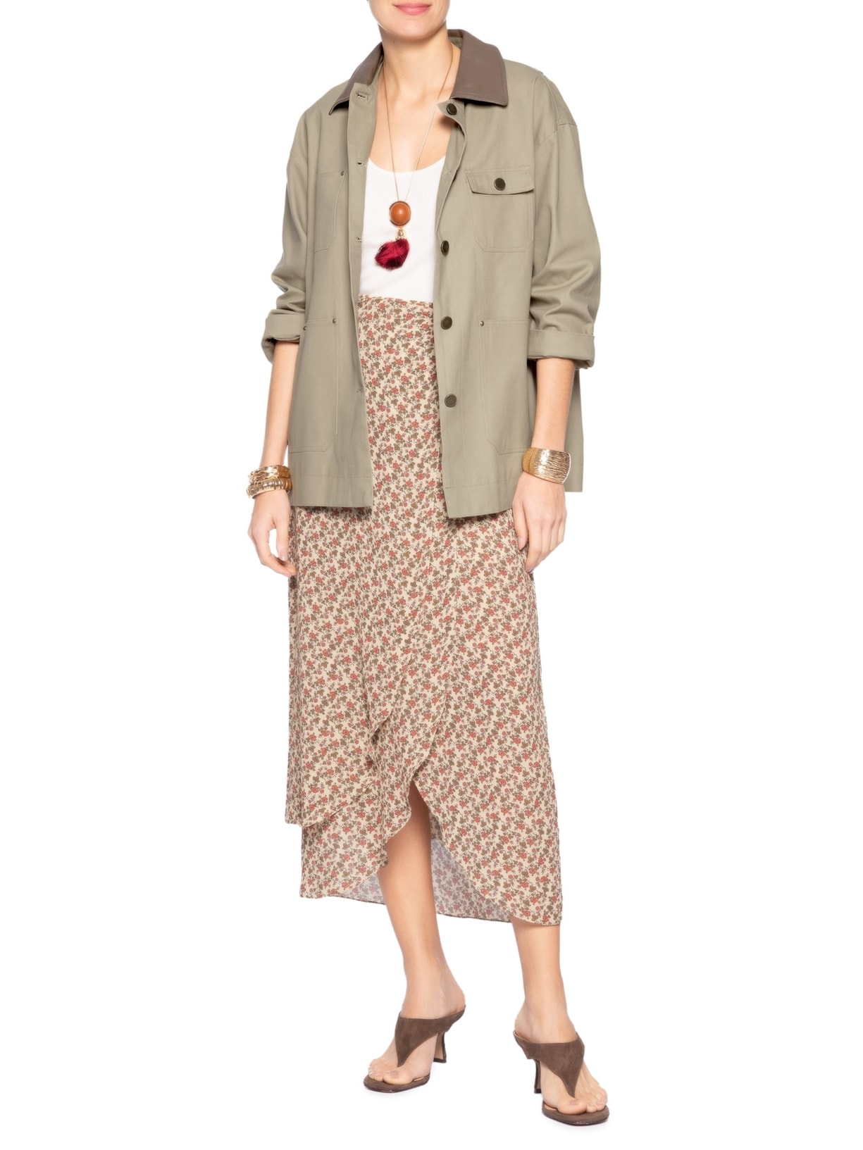 Parka Feminina Utilitária – Verde Maria Filó