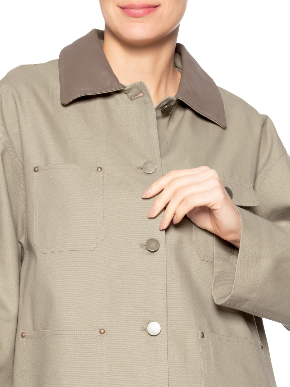 Parka Feminina Utilitária – Verde Maria Filó