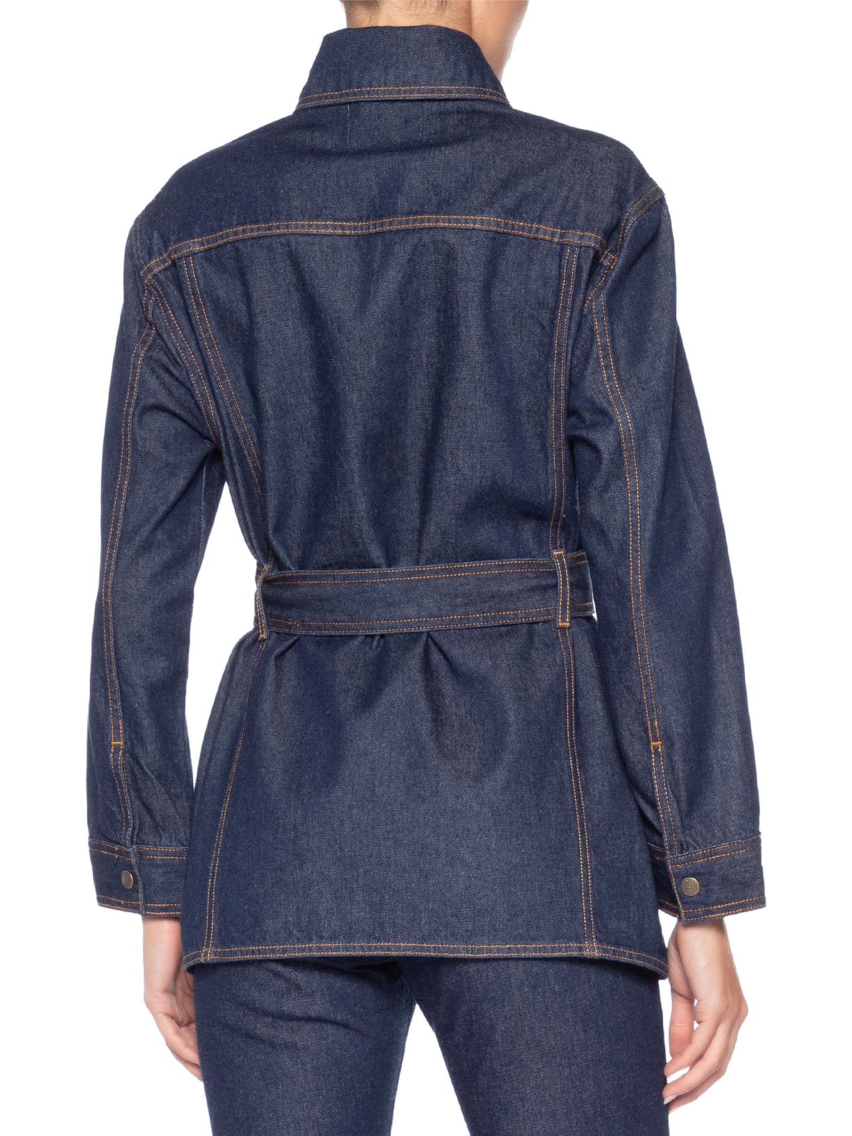 Parka Feminina Willow Azul Carol Bassi