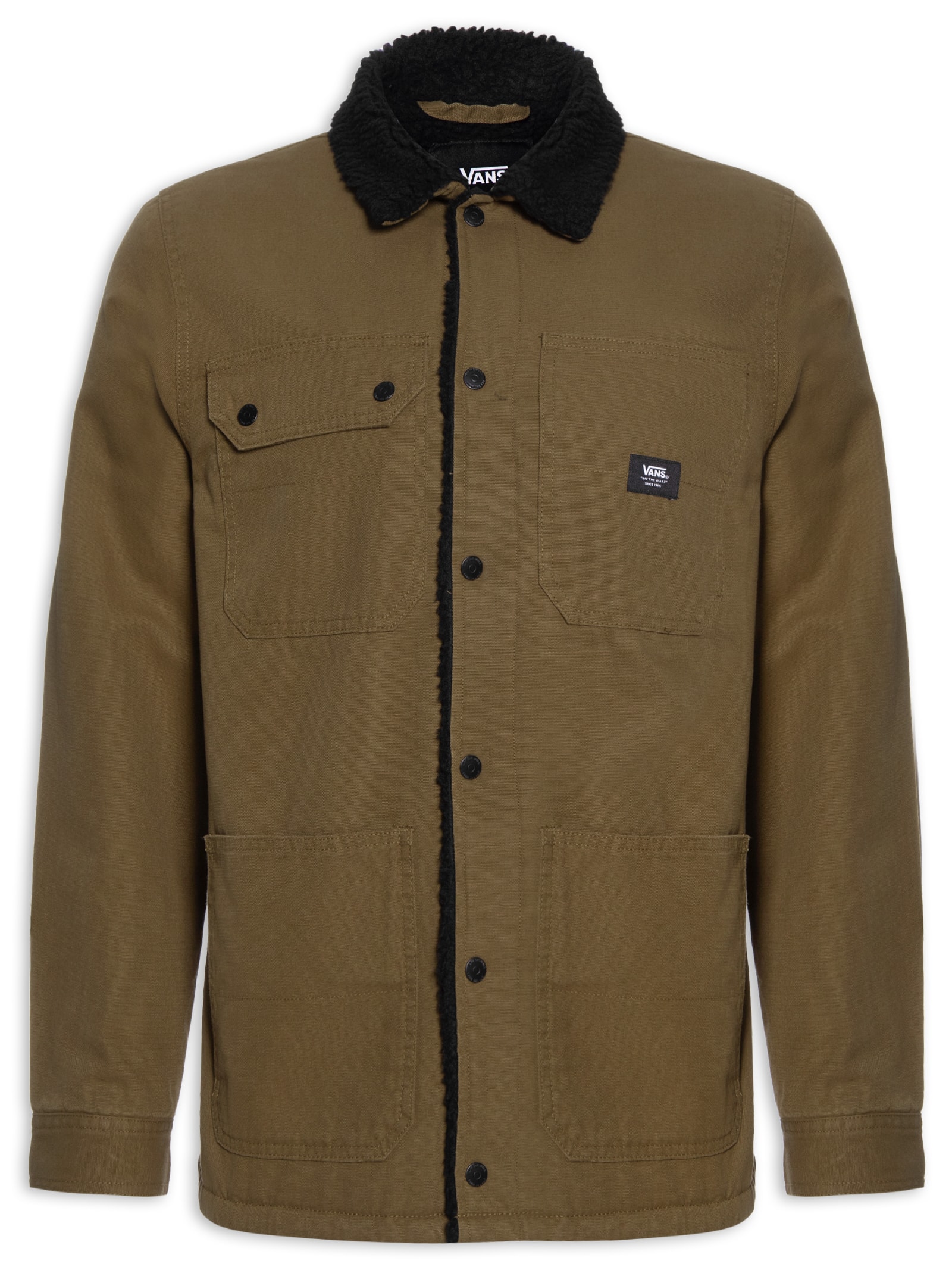 Parka Masculina Drill Chore Coat Sherpa Ii - Vans - Marrom