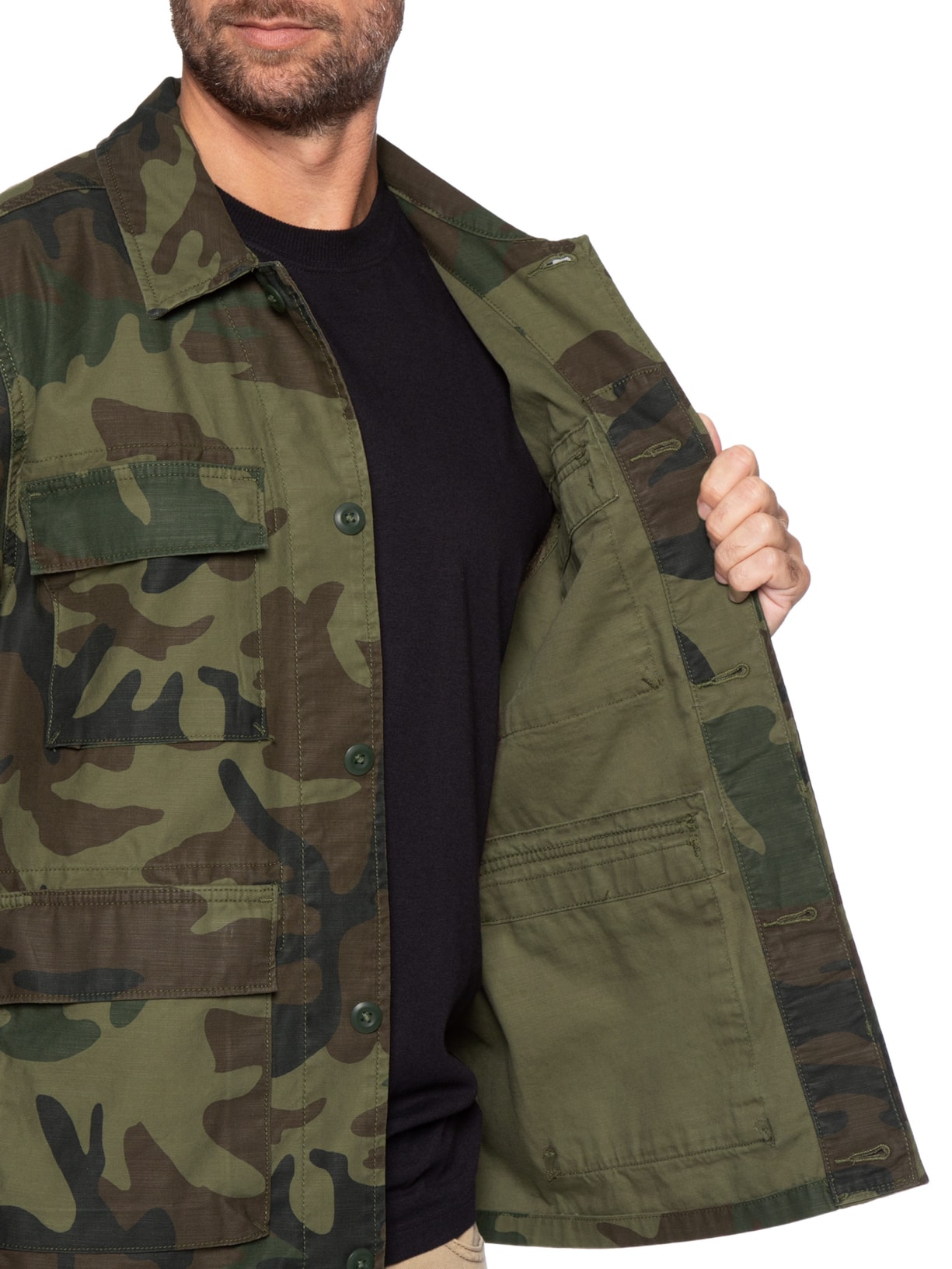 Parka Masculina Frisko Verde Levi's