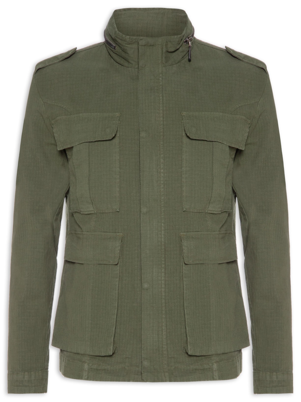 Parka Masculina Ripstop Cotton – Verde Osklen
