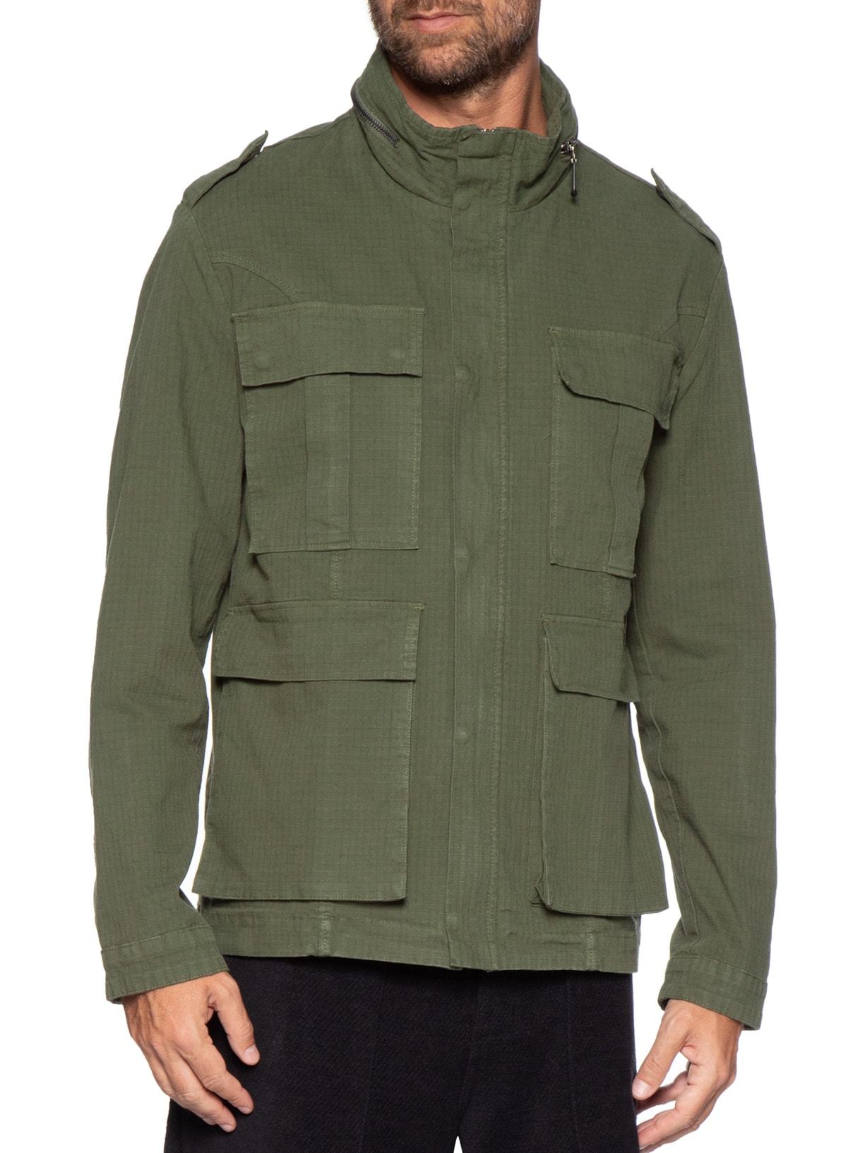 Parka Masculina Ripstop Cotton – Verde Osklen