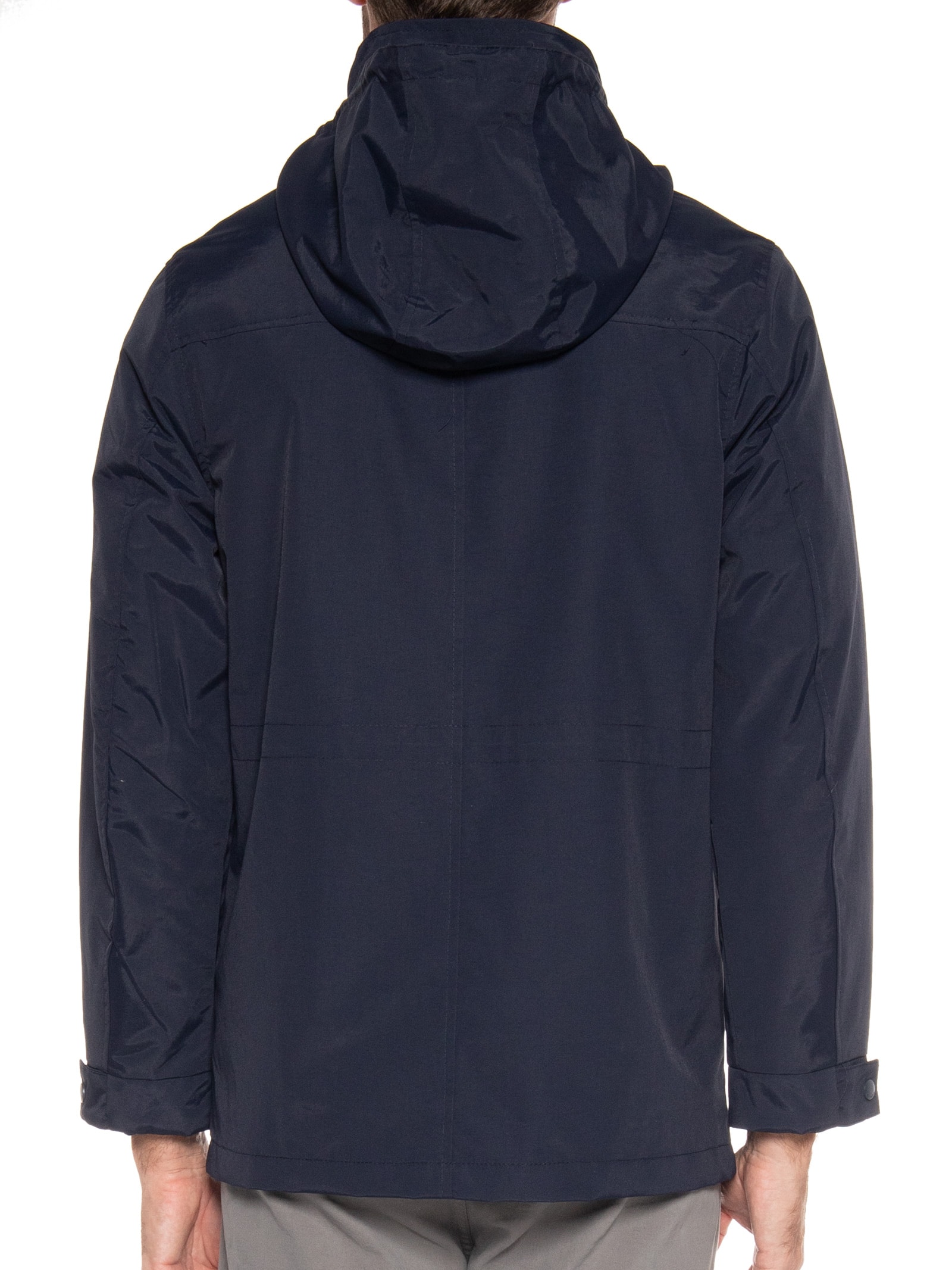 Parka Masculina Zurik Nylon Ribbon - Richards - Azul