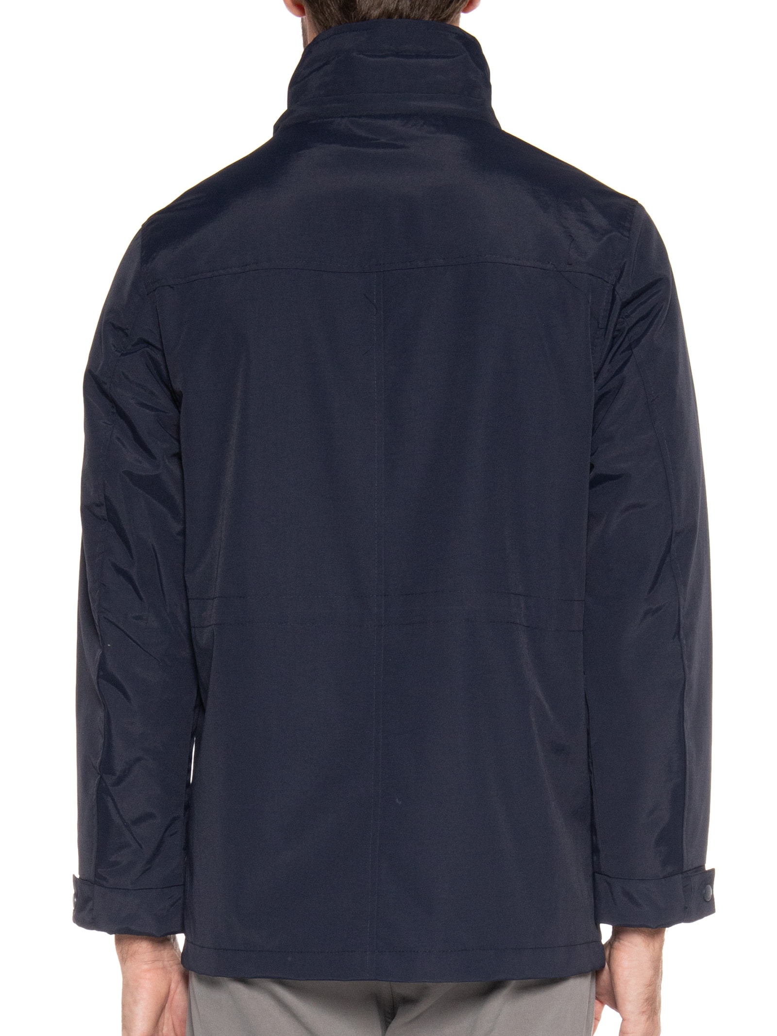 Parka Masculina Zurik Nylon Ribbon - Richards - Azul