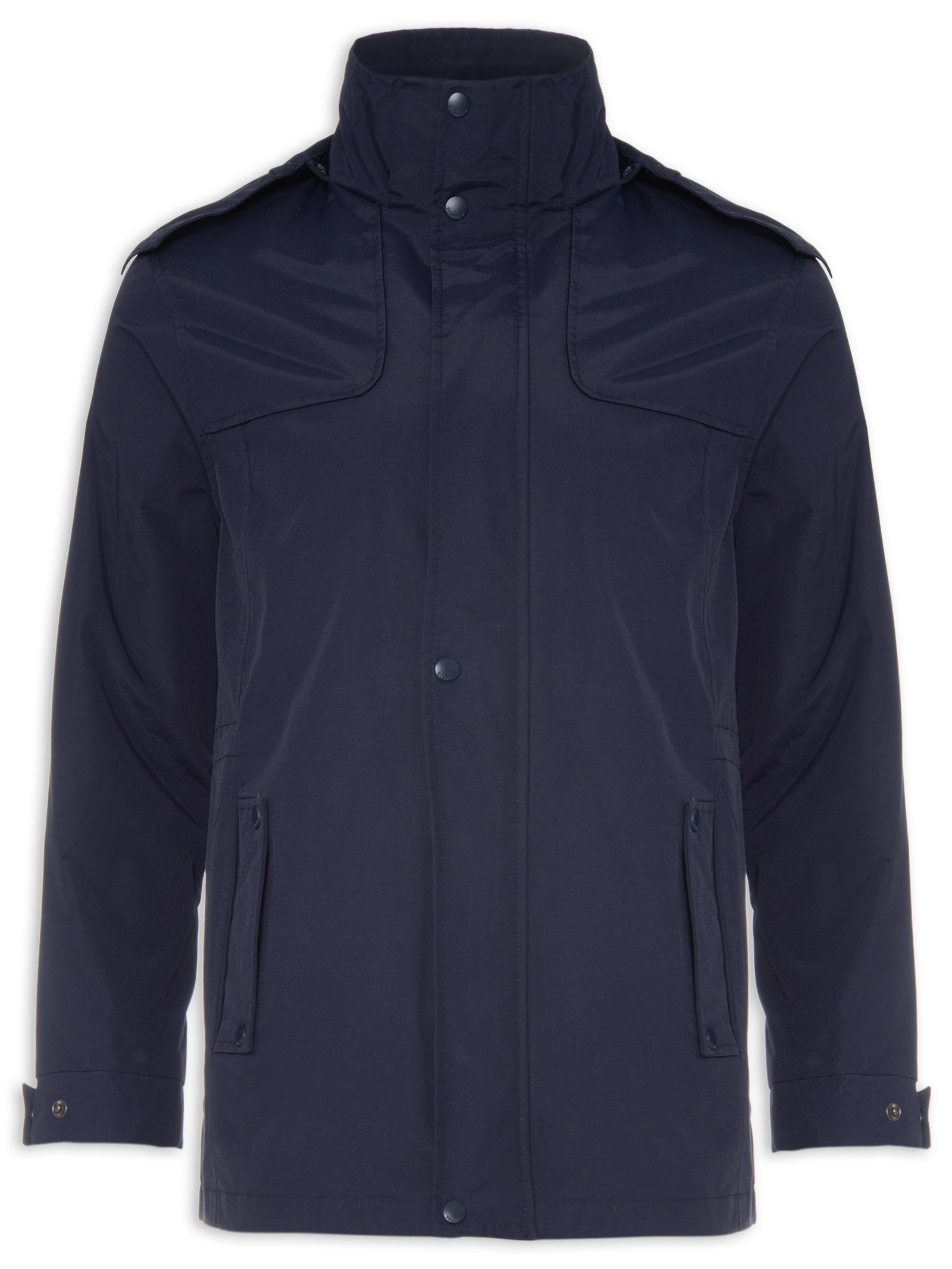 Parka Masculina Zurik Nylon Ribbon - Richards - Azul