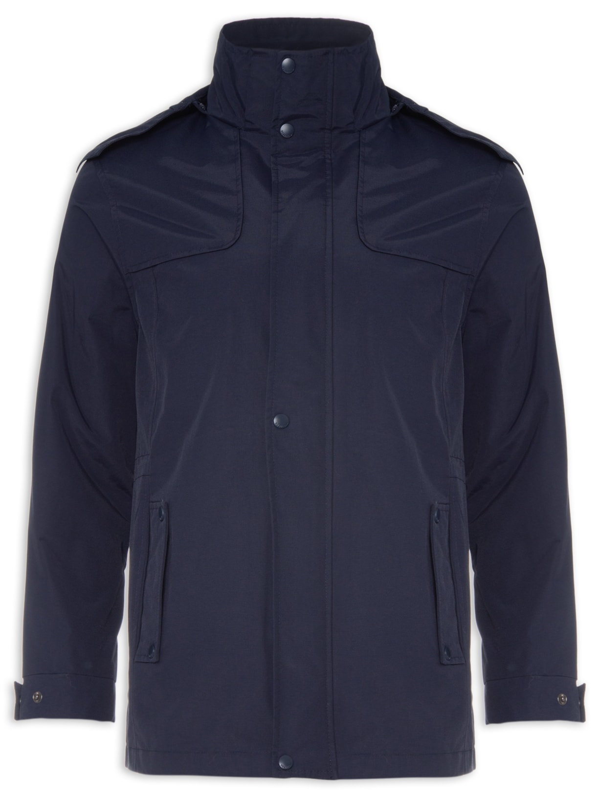 Parka Masculina Zurik Nylon Ribbon - Azul