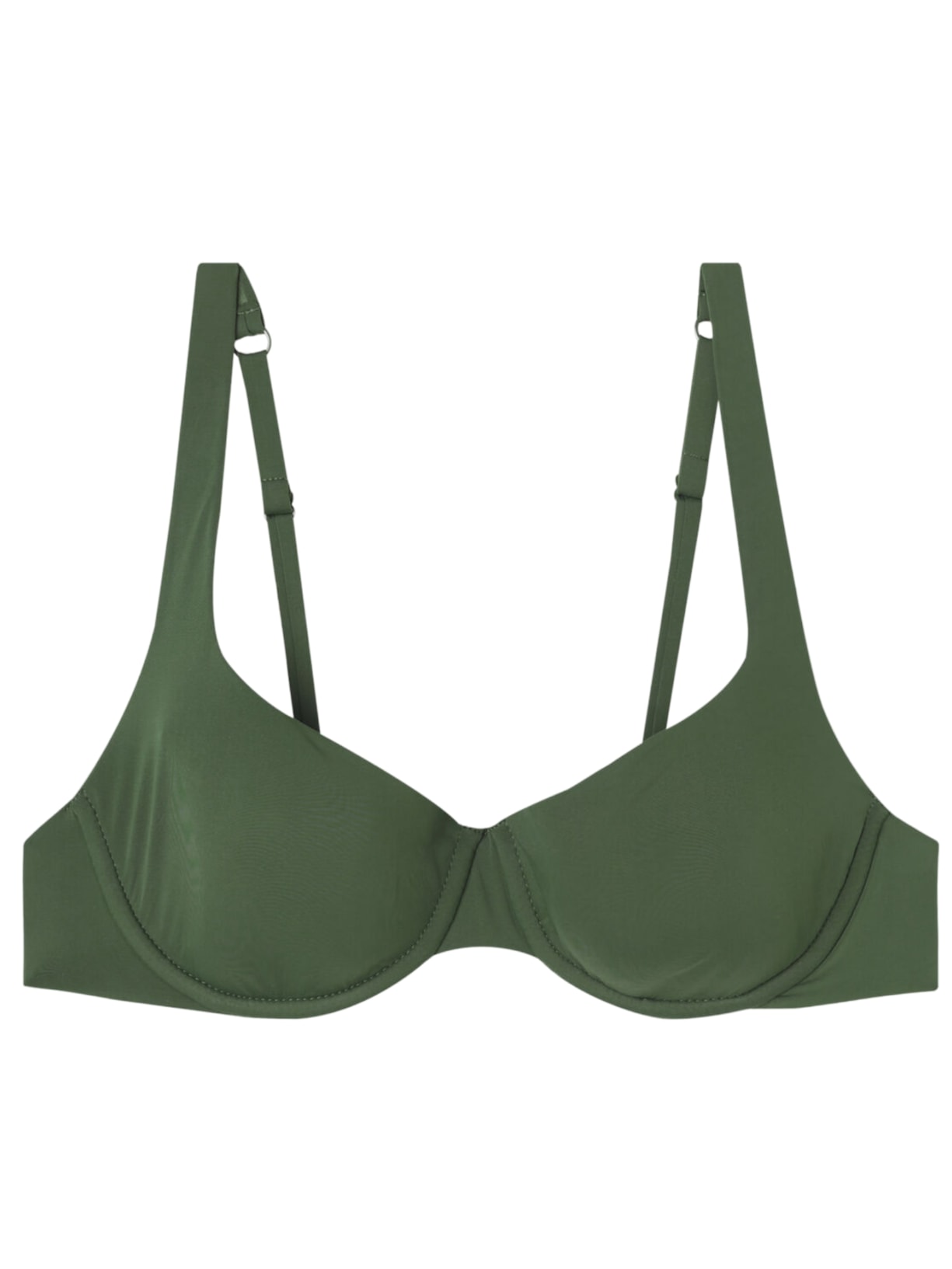 Parte De Cima De Biquíni Balconette Almofadado Indonésia - Verde